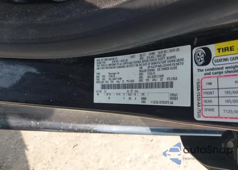 2017 Ford Fiesta Se from USA, damaged, VIN 3FADP4BJ3HM153870